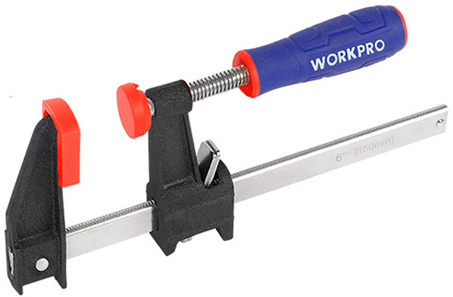 워크프로 고급 스틸퀵클램프 300mm WP232031, 1개