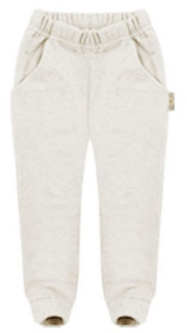 바브키즈 주니어 아동용 기모 라벨 바지