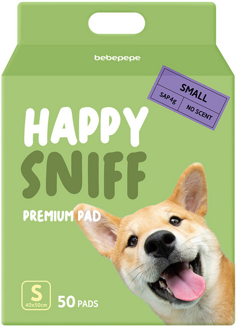 베베페페 해피스니프 강아지 배변패드, 50개입, 1개