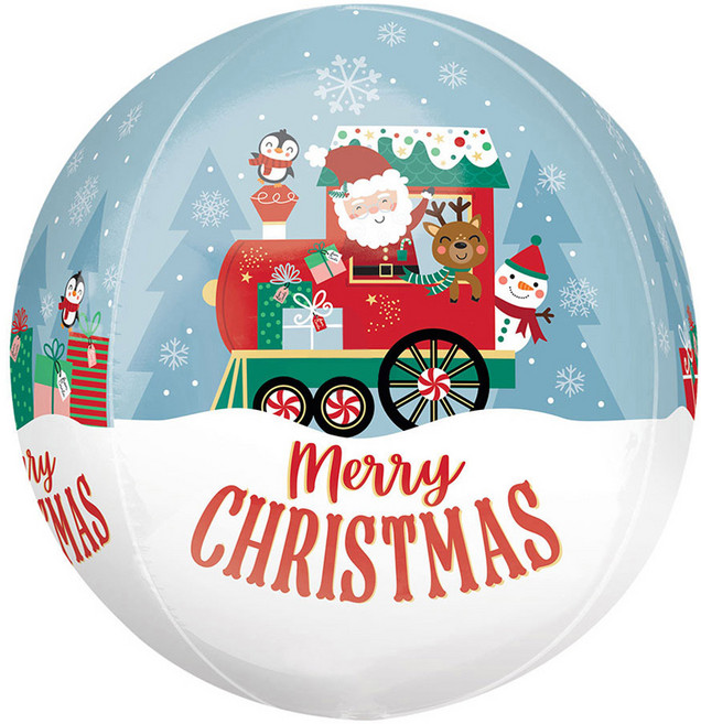 아나그램 은박풍선 옹브레 익스프레스 크리스마스 40cm, 혼합색상, 1개