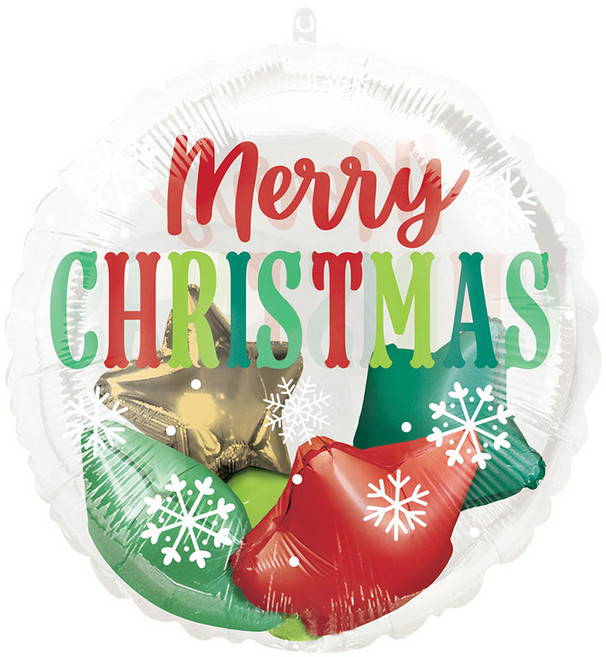 아나그램 은박풍선 인사이더벌룬 스노우플레이크, 혼합색상, 1개