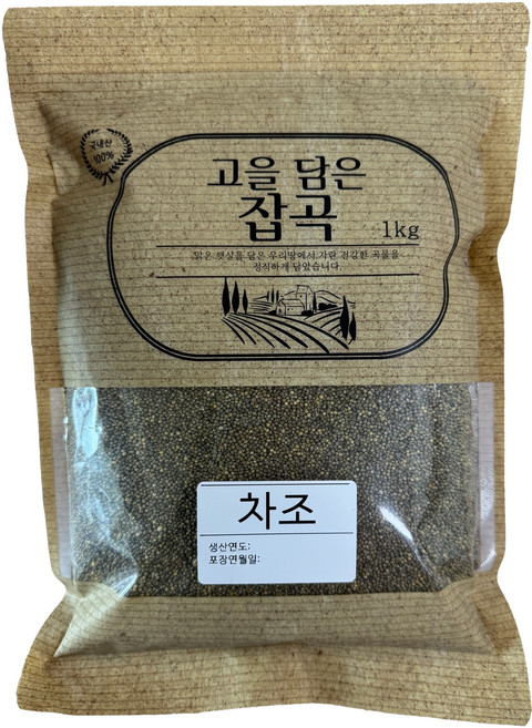 고을담은 국산 차조, 1kg, 1개