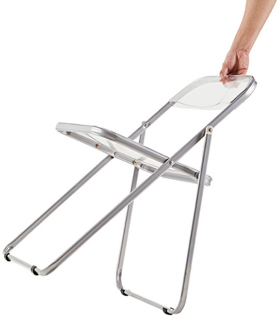 16피스 TZD 인테리어 까페 접의식 의자, Glass, 2개