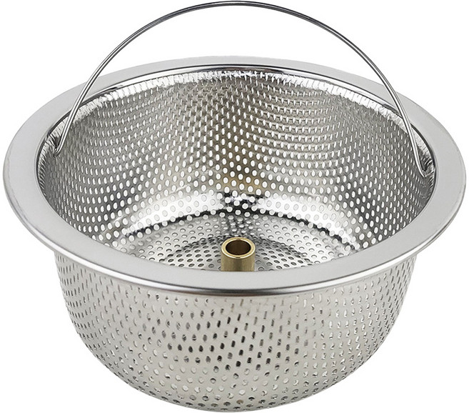 포스텐 탈수기 싱크대 배수구 스텐 304 거름망, 스텐레스, 1개