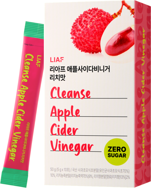 초블레스 리아프 애플사이다비니거 리치맛 제로슈가, 50g, 1개