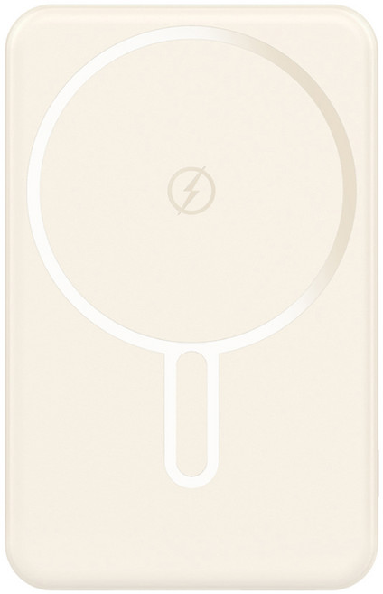 스마텍 PD 20W 초슬림 맥세이프 보조배터리 10000mAh C타입, 베이지, STPB-MP10