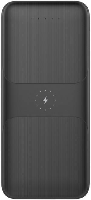 스마텍 PD 유무선 휴대용 보조배터리 20W 20000mAh 멀티단자, 블랙, STPB-WB2