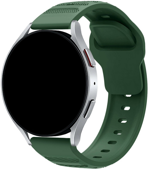 스페이스쉴드 어반 실리콘 스트랩 20mm, 다크그린, 1개