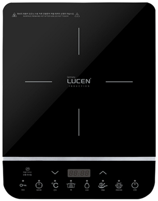 LUCEN 인덕션 전기레인지 1구, LU-2-910, 일반형