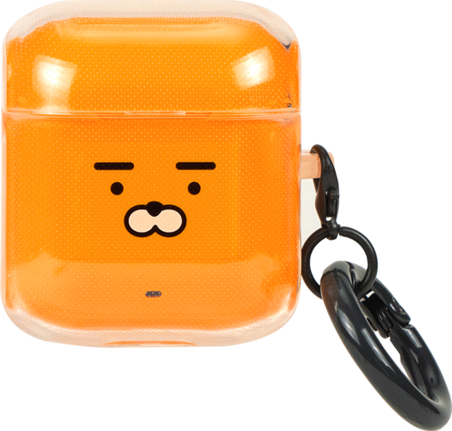 카카오프렌즈 미니미 초소형 TWS 블루투스 무선 이어폰, 라이언, P24-MNTWS