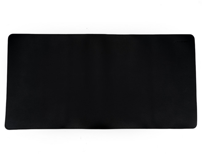 구스페리 가죽 키보드 마우스 장패드, 블랙, 1개