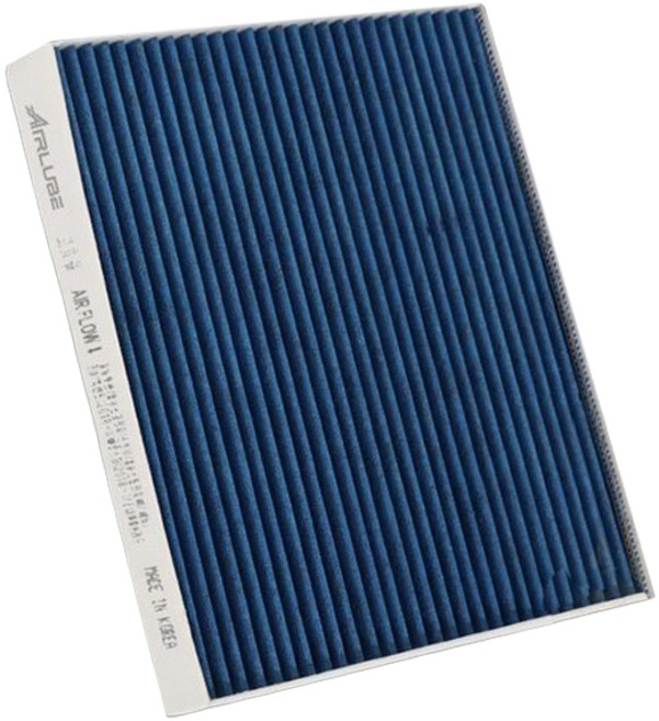 에어루브 블루 활성탄 자동차 에어컨 필터, P157, 1개