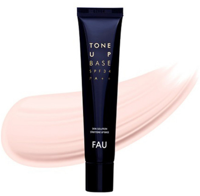 파우 스킨솔루션 스타 톤 업 베이스 40g, 핑크, 1개