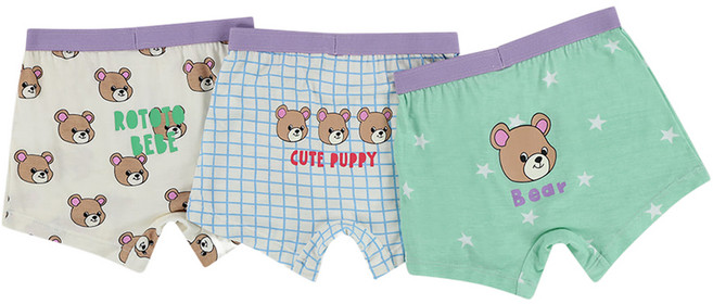 로토토베베 남아용 모달 드로즈 3종 세트