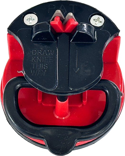 퀸스리빙 흡착 칼갈이, 블랙, 1개