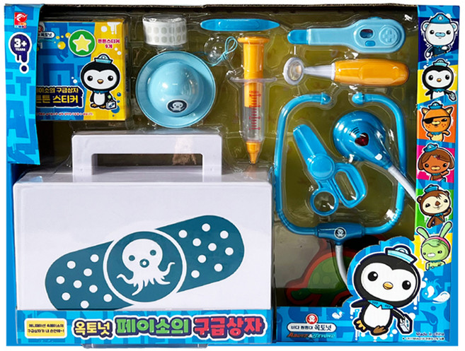 피노키오 옥토넛 페이소의 구급상자 완구, 혼합색상, 1개