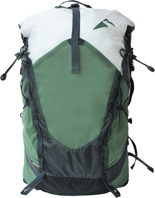SUMMIT TECHNICAL GEAR Eureka 20 + 3 後揹包 附防水罩, 綠色 + 白色