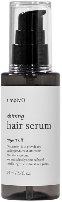 simplyO 閃耀護髮精華, 2瓶, 80ml