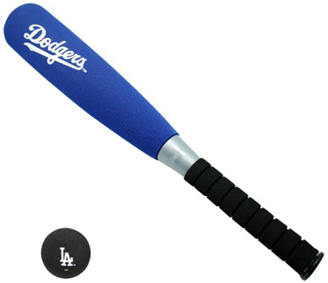 Franklin MLB LA道奇隊 泡棉球棒 + 球組 15120F19, 1套, 藍色