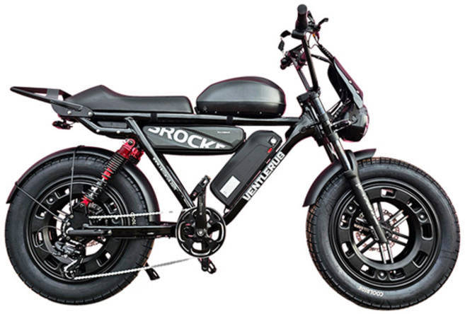 벤틀러스 2025년형 풀서스펜션 전기자전거 XT20 RSP 프로 고객직접설치, 블랙, 알루미늄