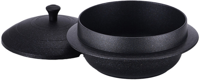 라체나 인덕션 IH 가마솥, 20cm, 블랙, 1개