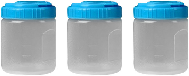 리빙패밀리 물병, 혼합색상, 500ml, 3개