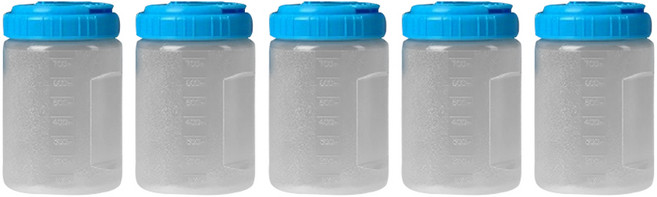 리빙패밀리 물병, 혼합색상, 700ml, 5개