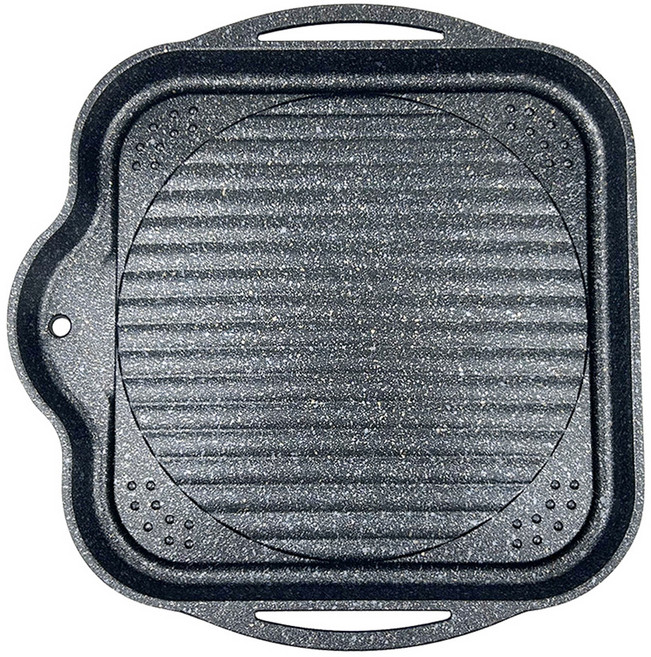 키친아트 사각 구이팬 가스렌지용, 30cm, 1개