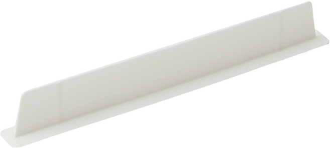 JAJU 흡착력 좋은 실리콘 싱크물막이 52 x 4.5 x 7.5 cm, 화이트, 1개