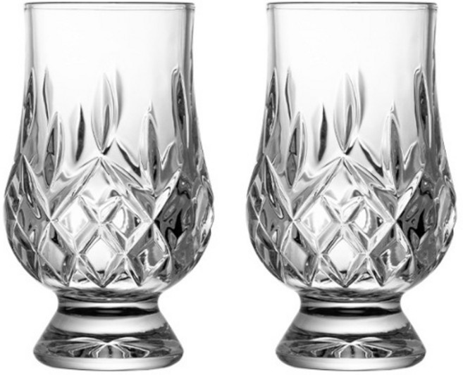 프렌치마르스 고급 글라스 패턴 술잔 위스키잔 플라워 150ml FM126, 2개