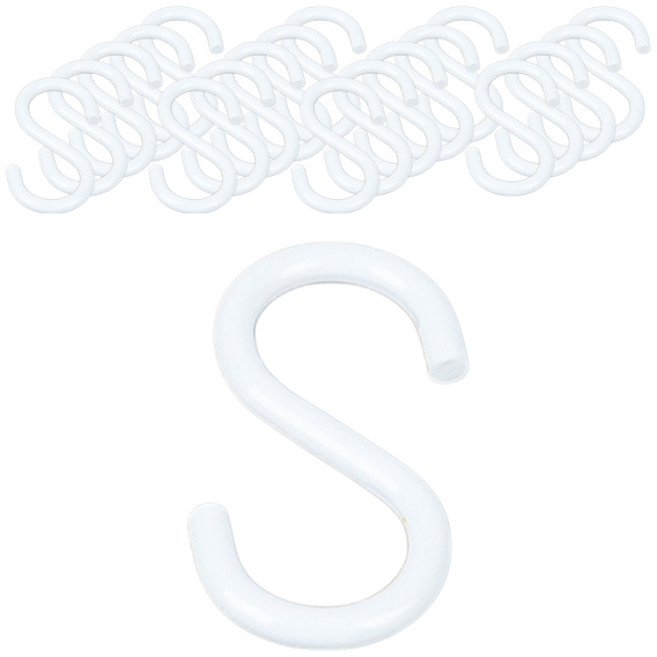 올고르 S고리 소형, 화이트, 20개