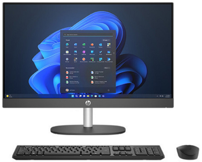 HP 2024 프로원 240 G10 코어i3 인텔 12세대, 블랙, 8GB, 256GB, Free DOS, G10-AJ9H4PT