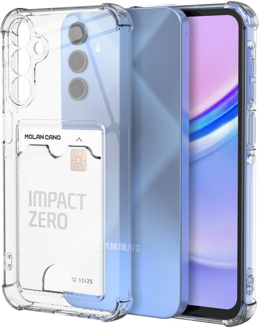 모란카노 업워드 카드수납 젤리 휴대폰 케이스 2p