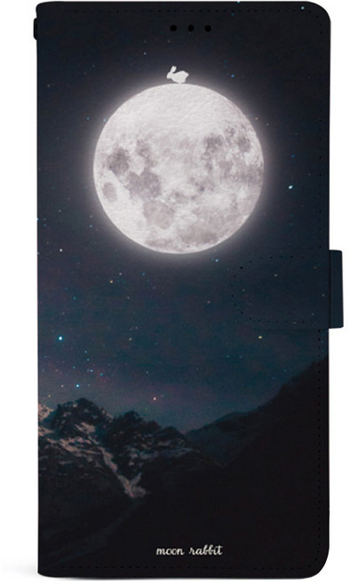 케이스퍼시픽 달토끼 가죽 다이어리 휴대폰 케이스