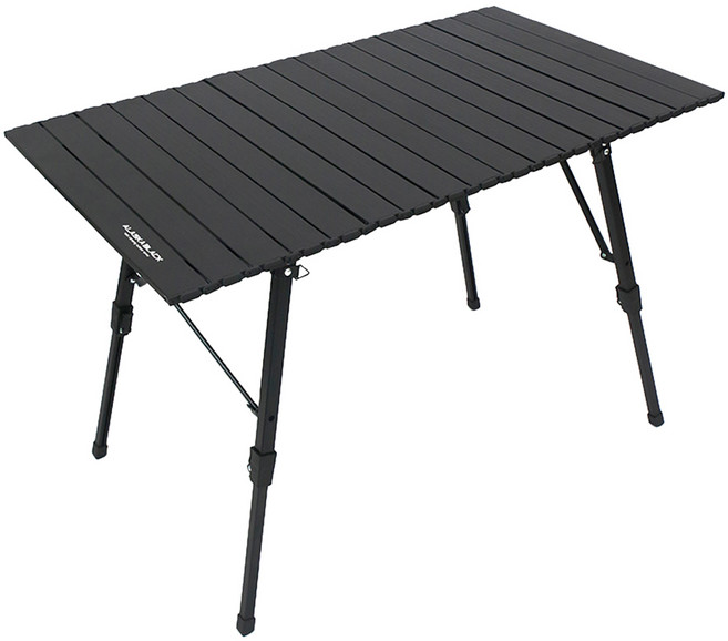 알래스카블랙 알루미늄 롤 테이블 1000, 블랙