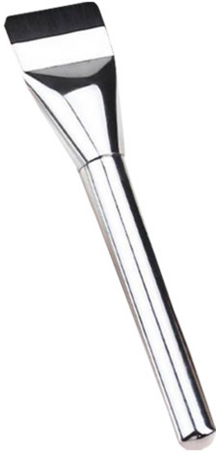 벨루스틴 파운데이션 실크 납작 메이크업브러쉬, 1개, 혼합색상