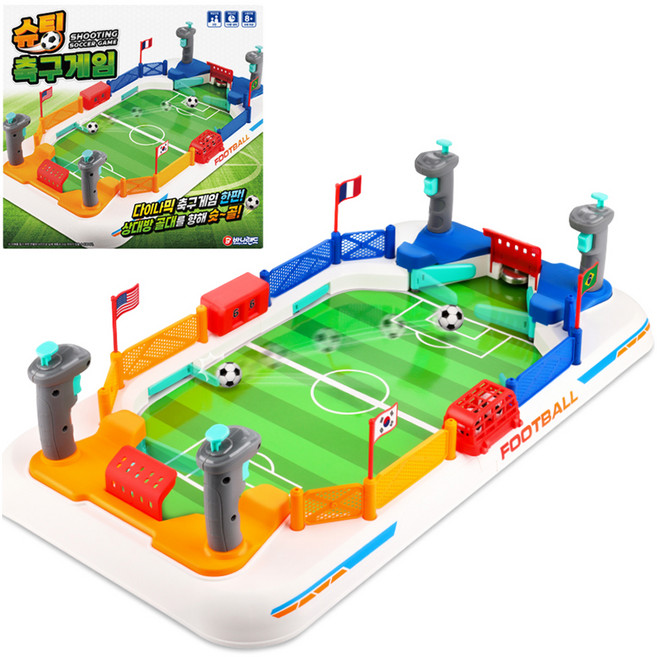 바니랜드 슈팅 축구게임, 1개, 혼합색상