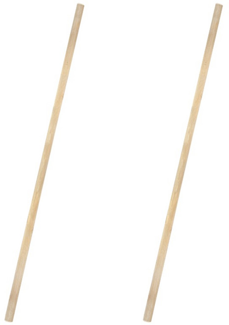 월드크린 고급 나무 니스 봉 자루 120cm, 2개