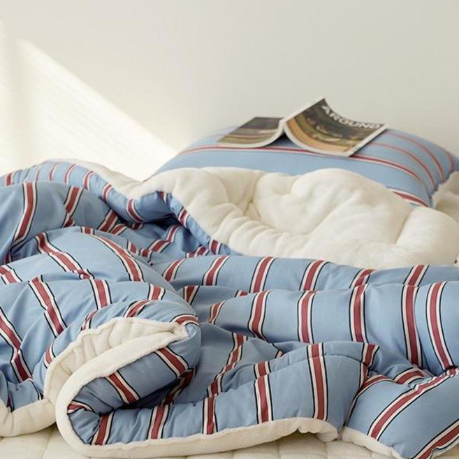 노컨셉 워싱 양면 깊게자요 극세사 차렵이불 침구세트