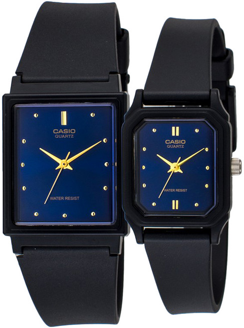 카시오 남성용 시계 + 여성용 시계 + 패션팔찌 세트 MQ-38-2A-CP