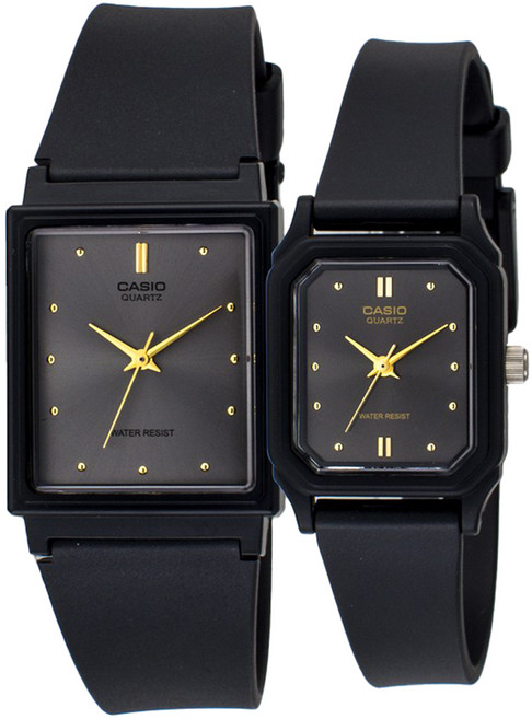 카시오 남성용 시계 + 여성용 시계 + 패션팔찌 세트 MQ-38-8A-CP