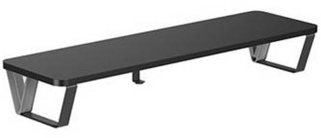 엘디엘마운트 데스크테리어 모니터 받침대 APL-ST800, Matte Black, 1개