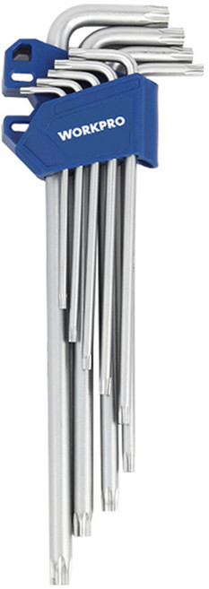 WORKPRO S2 高級特長星形扳手9件組 WP22203, 1個