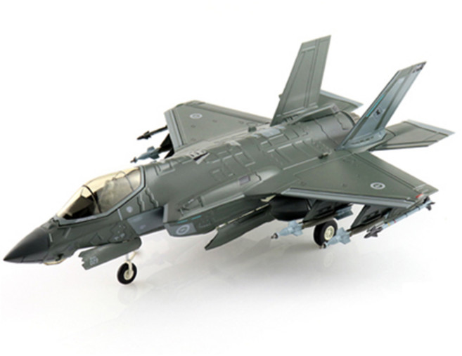 하비마스터 레프리카 라이트닝 2 2022 전투기 피규어 그레이 1:72 F-35A, 1개
