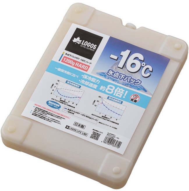로고스 빙점하 GT 영하 16도 하드 아이스팩 1200g, 1개