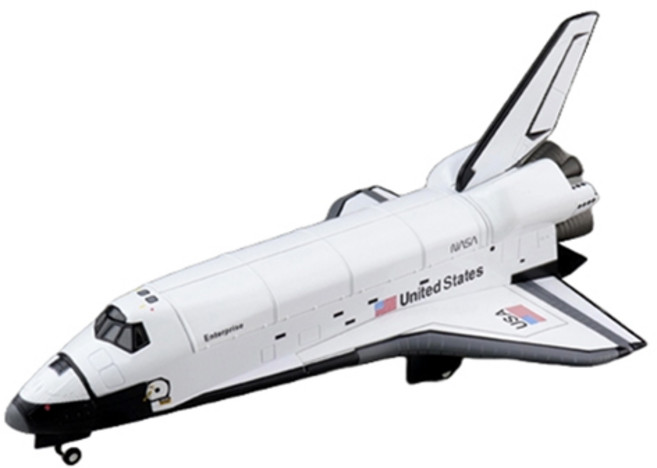 하비마스터 레프리카 우주왕복선 엔터프라이즈 뉴욕 박물관 피규어 화이트 1:200, 1개