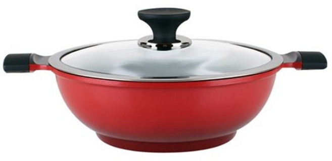 라체나 인덕션 메이플트리 세라믹 냄비 점보웍, 상세 설명 참조, 1개