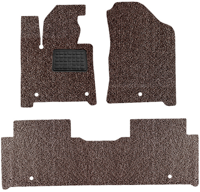 순수 확장형 코일 카매트 3p 세트 YE-31, 초코, KGM 토레스 EVX 2023년~