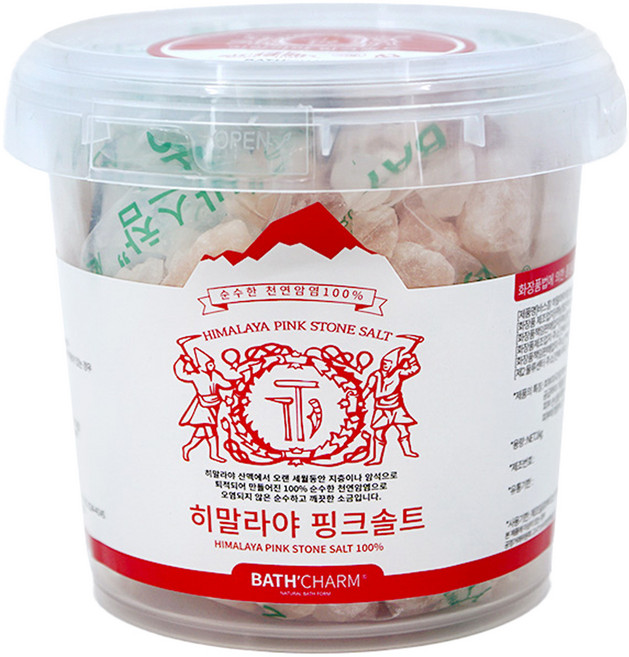 바스참 히말라야 핑크솔트 입욕제, 1개, 1kg