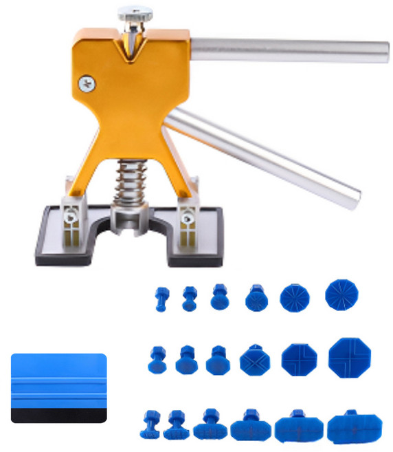 오토크루 판금 복원 셀프 덴트 키트 AC-TL94, 옐로우, 1세트